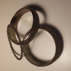 3 pc set Bangle Bracelets | snake skin design